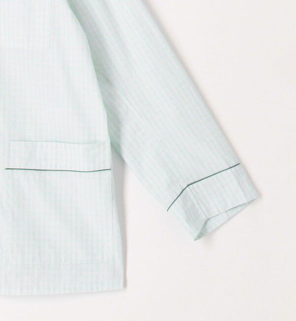 TOMORROWLAND HOME「コットンブロード チェック パジャマ（メンズ）」|ルームウェア|