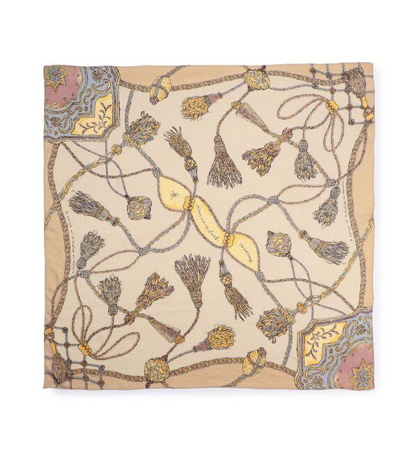 TOMORROWLAND GOODS「【別注】MANIPURI TASSEL スカーフ」|バンダナ・スカーフ|