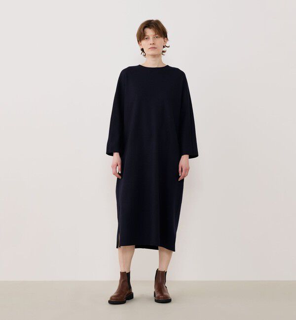 GALERIE VIE「ミルドスムース クルーネックワンピース」|ワンピース|