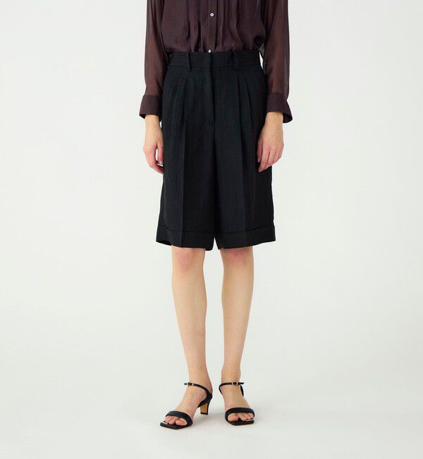 Ballsey「レーヨンリネンブッチャー バミューダパンツ」|その他|