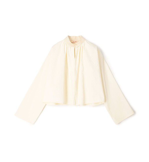 BACCA「ビンテージピケ ワークシャツジャケット」|その他|11 ホワイト