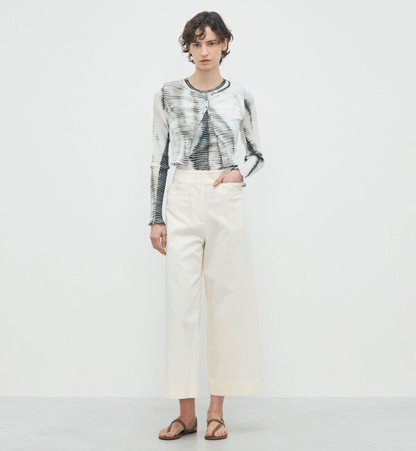 BACCA「ビンテージピケ ワイドパンツ」|その他|