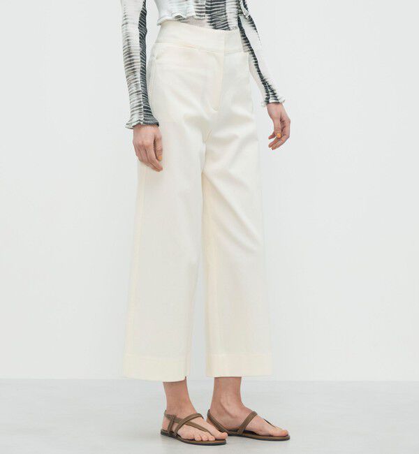 BACCA「ビンテージピケ ワイドパンツ」|その他|