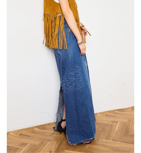  「デニムラップスカート」|スカート|