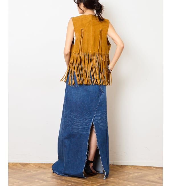  「デニムラップスカート」|スカート|