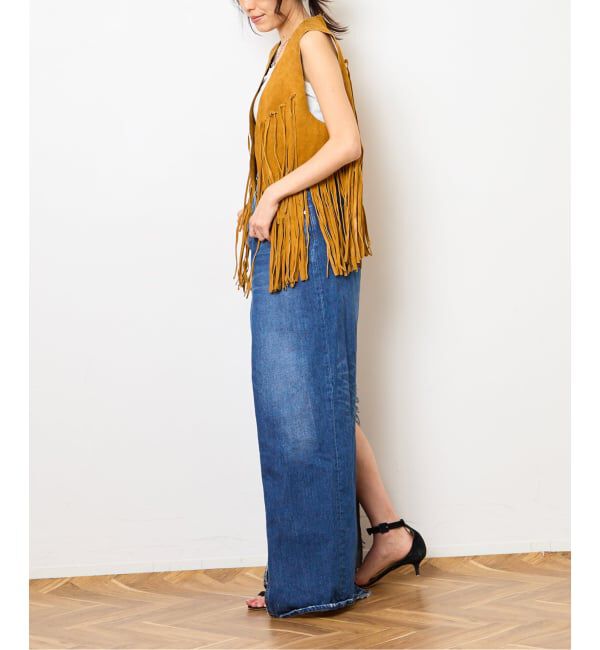  「デニムラップスカート」|スカート|