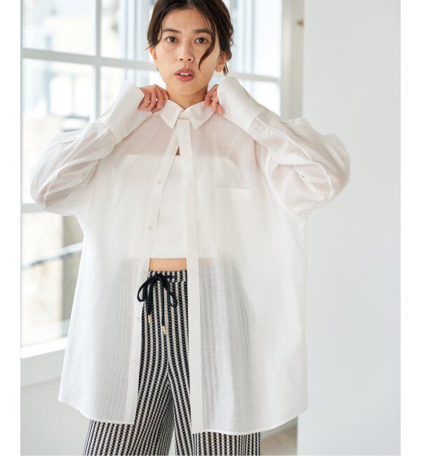 IENA「【EMILY WEEK &times; IENA】サテン クロップドバンドゥブラ」|インナー|