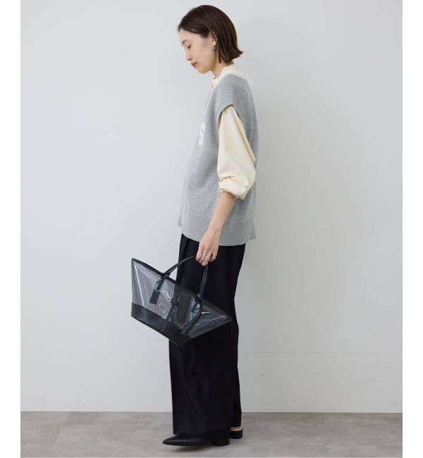 SLOBE IENA「サガラ刺繍レタードベスト」|ベスト・ジレ|