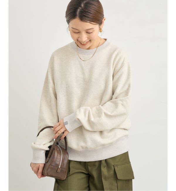 IENA「《追加2》LOOPWHEELER for IENA 別注 C/N SWEAT スウェット」|スウェット・ジャージ|