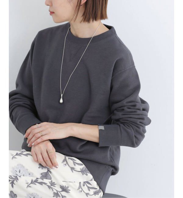 IENA「《追加2》LOOPWHEELER for IENA 別注 C/N SWEAT スウェット」|スウェット・ジャージ|