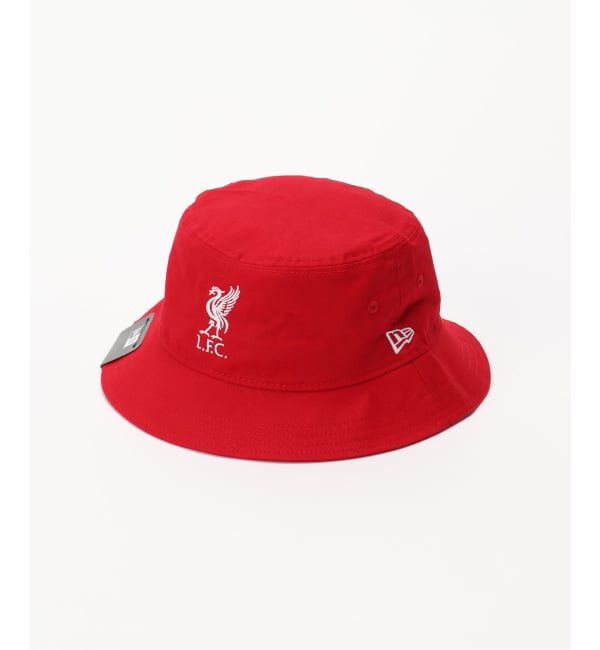 Liverpool FC「【Liverpool FC / リバプール FC】NEWERA CORE BUCKET」|ハット|レッド