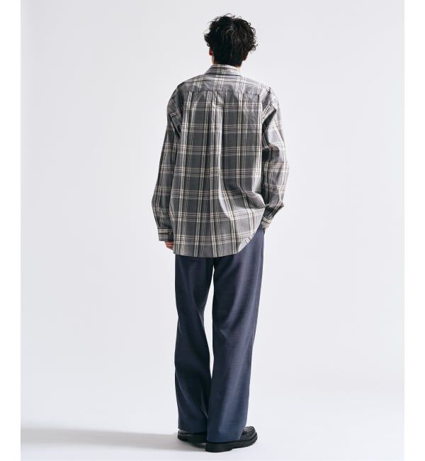 417 EDIFICE「【EVALET / エバレット】メッシュ ワイドパンツ "セットアップ着用可能"」|スラックス|