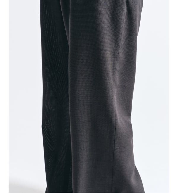 417 EDIFICE「【EVALET / エバレット】メッシュ ワイドパンツ "セットアップ着用可能"」|スラックス|