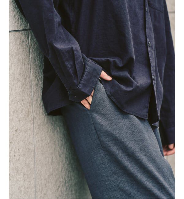 417 EDIFICE「【EVALET / エバレット】メッシュ ワイドパンツ "セットアップ着用可能"」|スラックス|