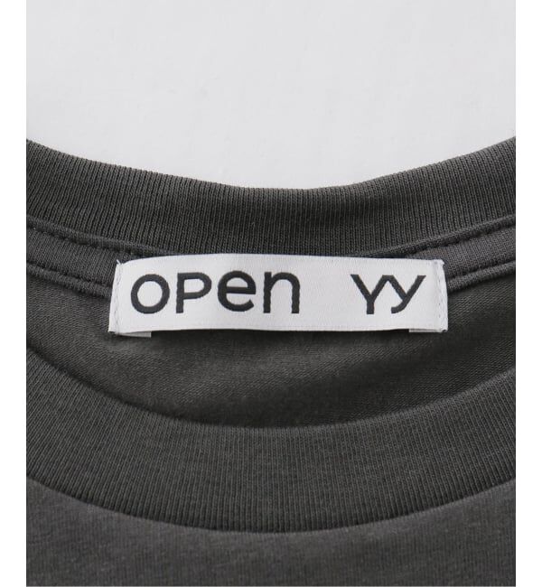 PULP「【Geek Office / ギークオフィス】OPEN YY / Knitted YY DOT TYPO TEE」|Tシャツ・カットソー|