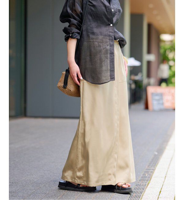 JOURNAL STANDARD relume「ヴィンテージサテンベイカースカート」|スカート|