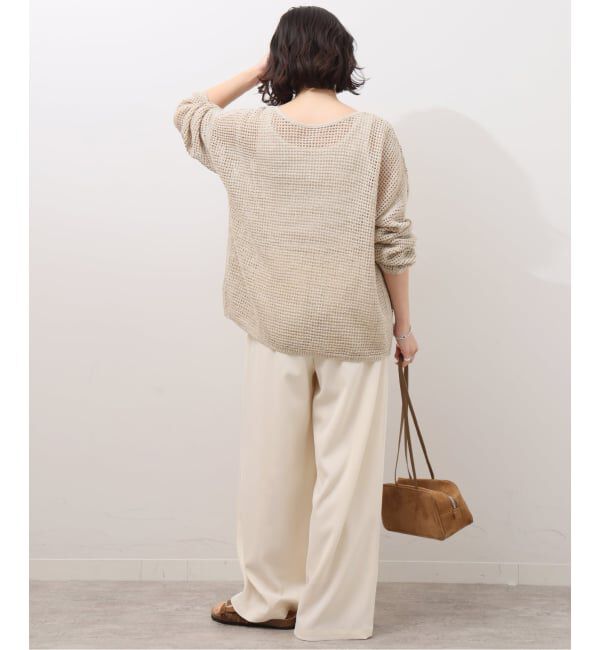JOURNAL STANDARD relume「ミックスメッシュ2WAYヘンリープルオーバー」|ニット・セーター|