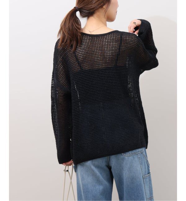 JOURNAL STANDARD relume「ミックスメッシュ2WAYヘンリープルオーバー」|ニット・セーター|