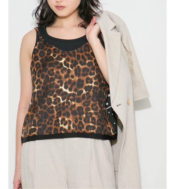 journal standard L'essage「《予約》別注【MANIPURI/マニプリ】キャミソール」|キャミソール|ベージュベース