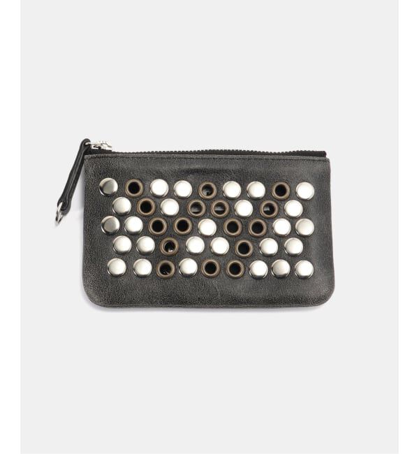 Oriens JOURNAL STANDARD「【OPEN YY / オープンワイワイ】 YY PUNCH STUD CHAIN WALLET」|財布|ブラック