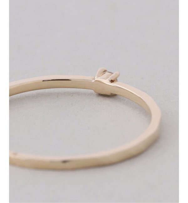 Lilas by Spick&Span「ホワイトトパーズカットリング K10」|リング|