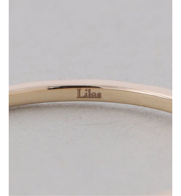 Lilas by Spick&Span「ホワイトトパーズカットリング K10」|リング|