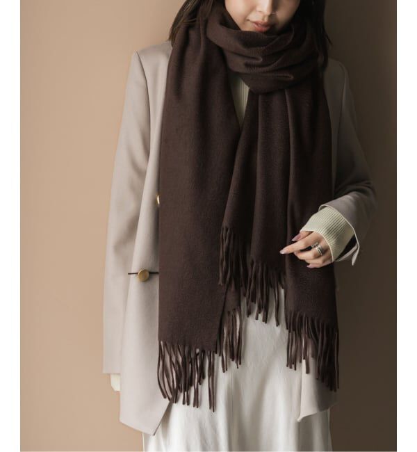 NOBLE「《追加2》オリジナルカシミヤストール」|マフラー|