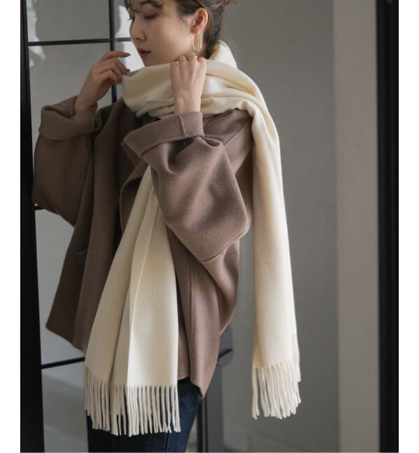 NOBLE「《追加2》オリジナルカシミヤストール」|マフラー|