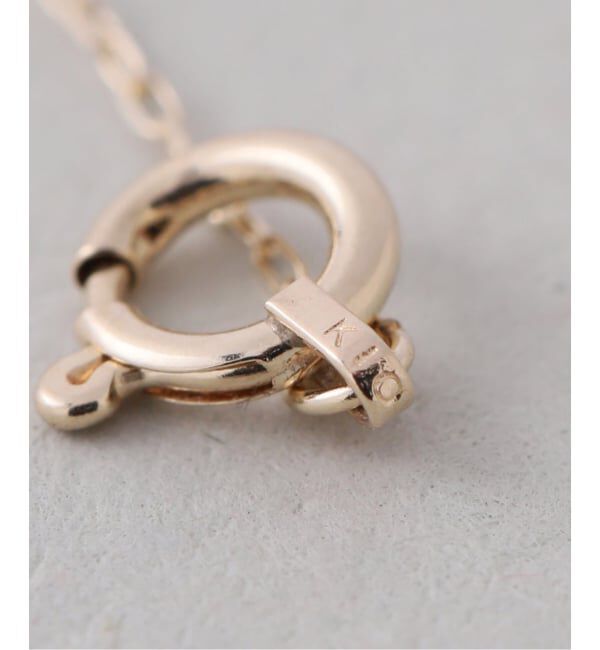 Lilas by Spick&Span「オーバルダイヤネックレス K10」|ネックレス|