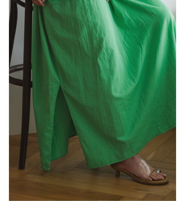 NOBLE「《NOBLE別注》venit/ヴェニット コットンシルクバルーンスリーブワンピース」|ワンピース|