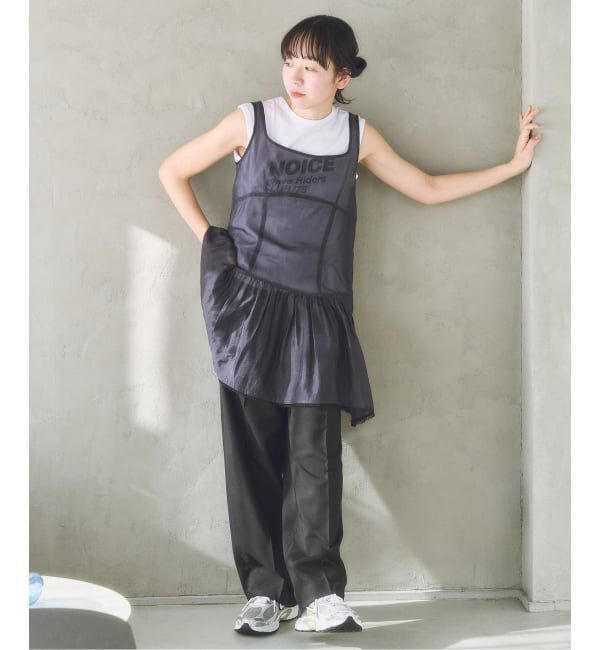 U by SPICK&SPAN「le/ル SHEER LAYERED MINI OPS」|ワンピース|