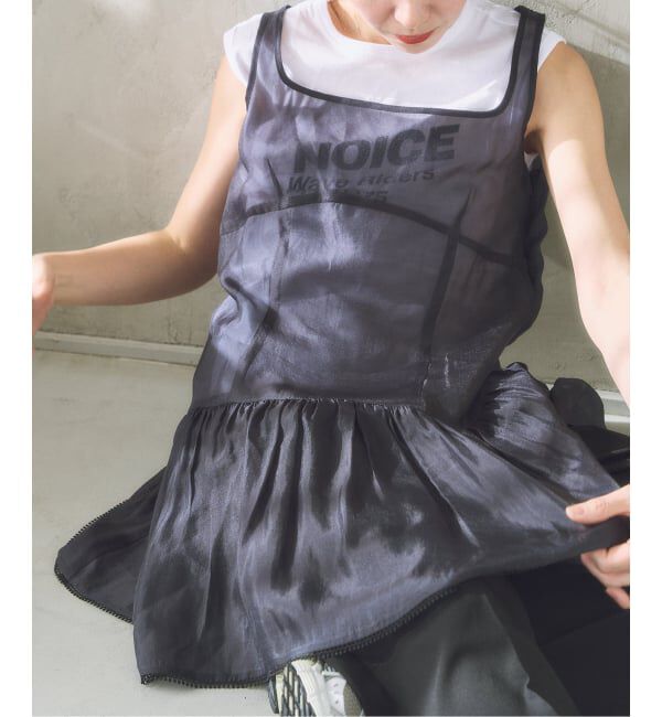 U by SPICK&SPAN「le/ル SHEER LAYERED MINI OPS」|ワンピース|