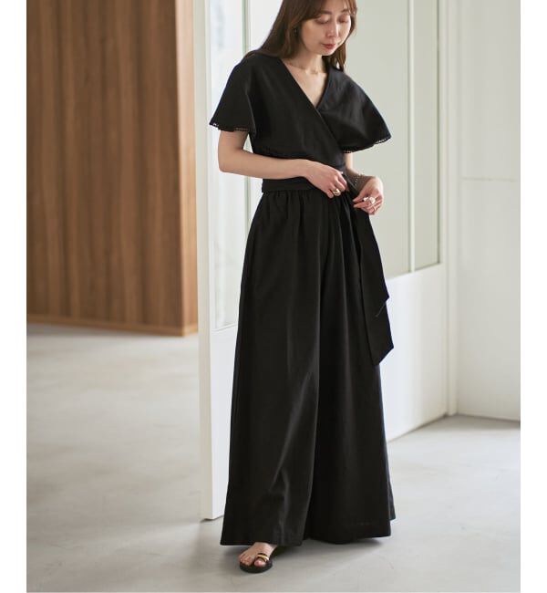 NOBLE「《NOBLE別注カラー・予約》Velnica/ヴェルニカ ビッグカラーオールインワン」|オールインワン|