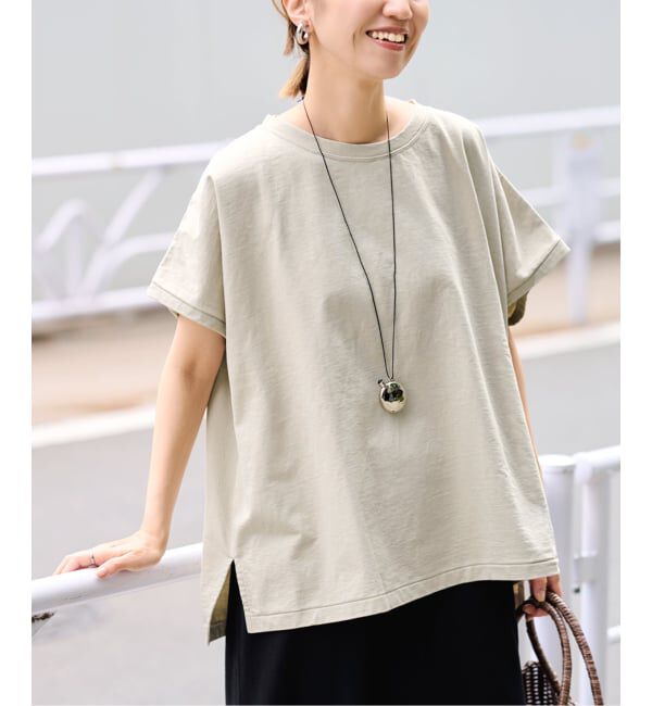 FRAMeWORK「≪予約≫GREYCHORD/グレーコード　別注フットボールTEE」|Tシャツ・カットソー|ベージュ