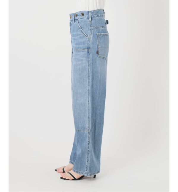 Spick and Span「《予約》5 1/2 8oz W-KNEE DENIM」|デニム|