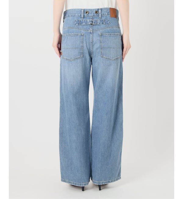 Spick and Span「《予約》5 1/2 8oz W-KNEE DENIM」|デニム|