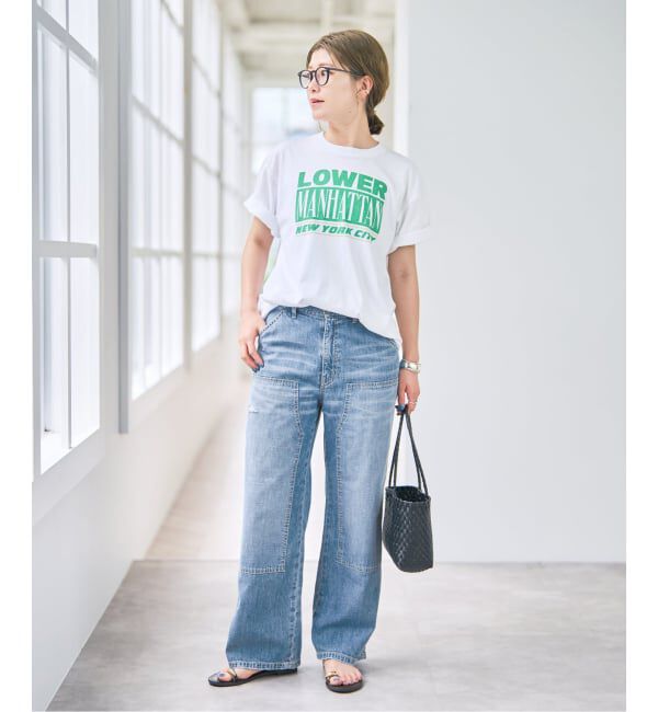 Spick and Span「《予約》5 1/2 8oz W-KNEE DENIM」|デニム|