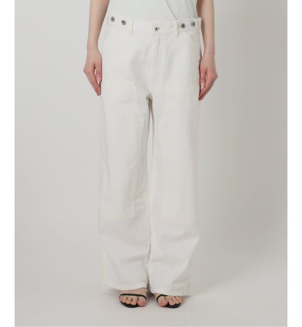 Spick and Span「《予約》5 1/2 8oz W-KNEE DENIM」|デニム|