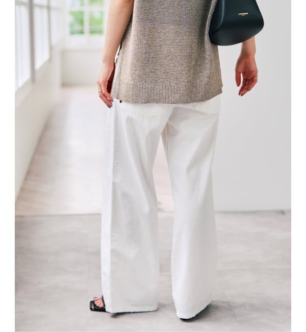 Spick and Span「《予約》5 1/2 8oz W-KNEE DENIM」|デニム|