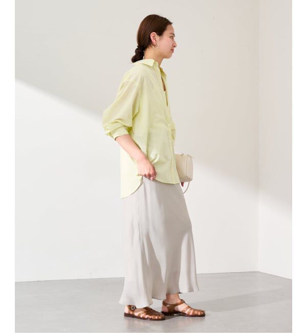 FRAMeWORK「シアーストライプレギュラーシャツ」|シャツ・ブラウス|