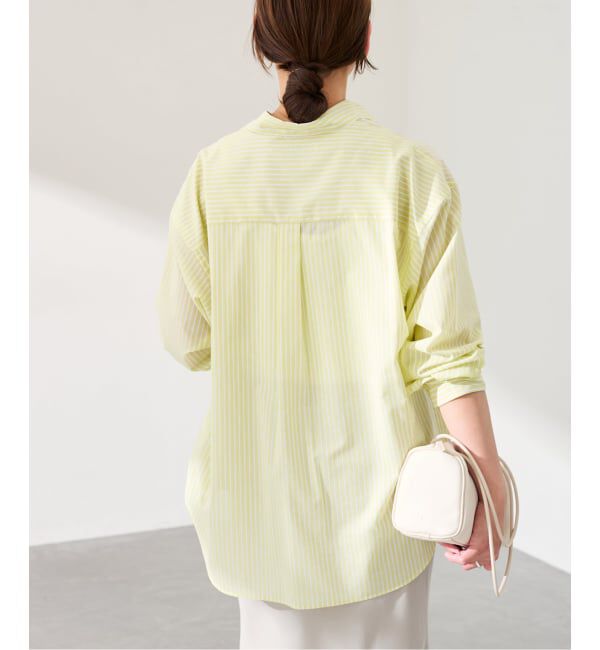 FRAMeWORK「シアーストライプレギュラーシャツ」|シャツ・ブラウス|