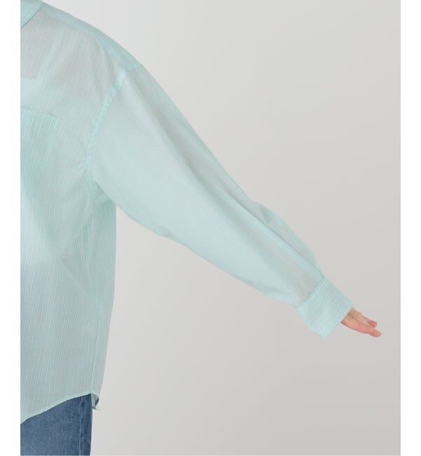 FRAMeWORK「シアーストライプレギュラーシャツ」|シャツ・ブラウス|