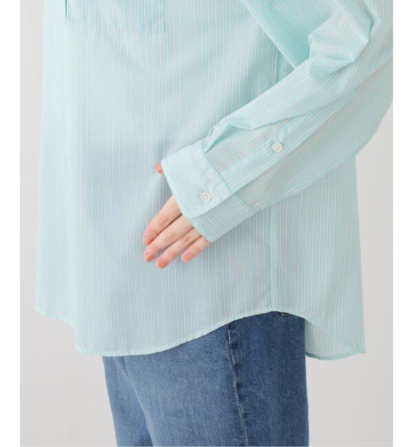 FRAMeWORK「シアーストライプレギュラーシャツ」|シャツ・ブラウス|