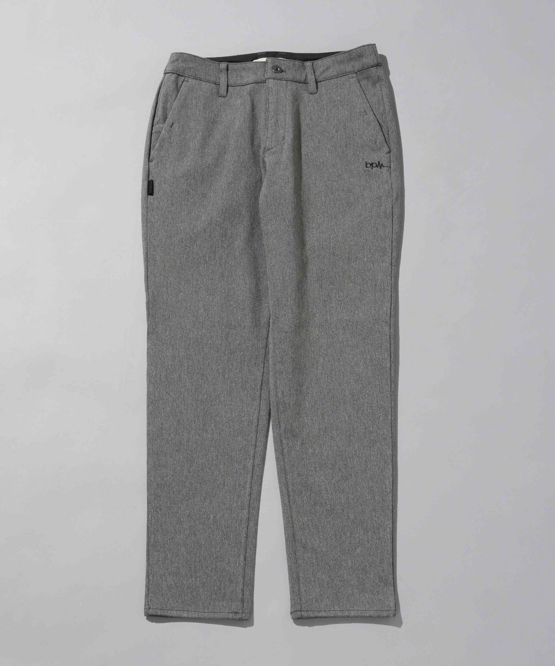 nano･universe「beats per minute/定番5ポケットパンツ」|チノ|グレー