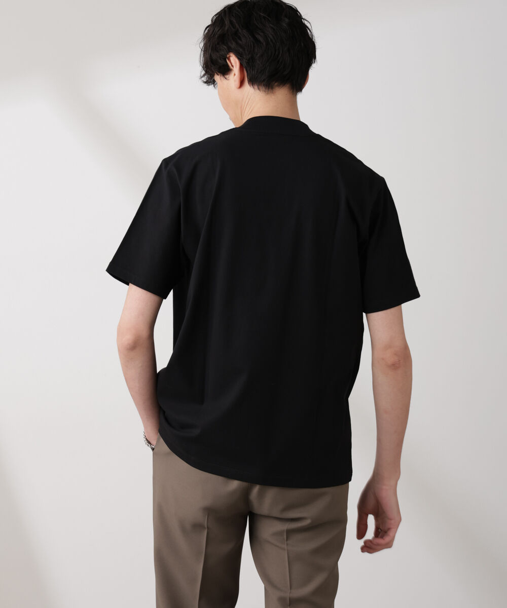 nano･universe「ジャケT(R) クルーネック 半袖」|Tシャツ・カットソー|