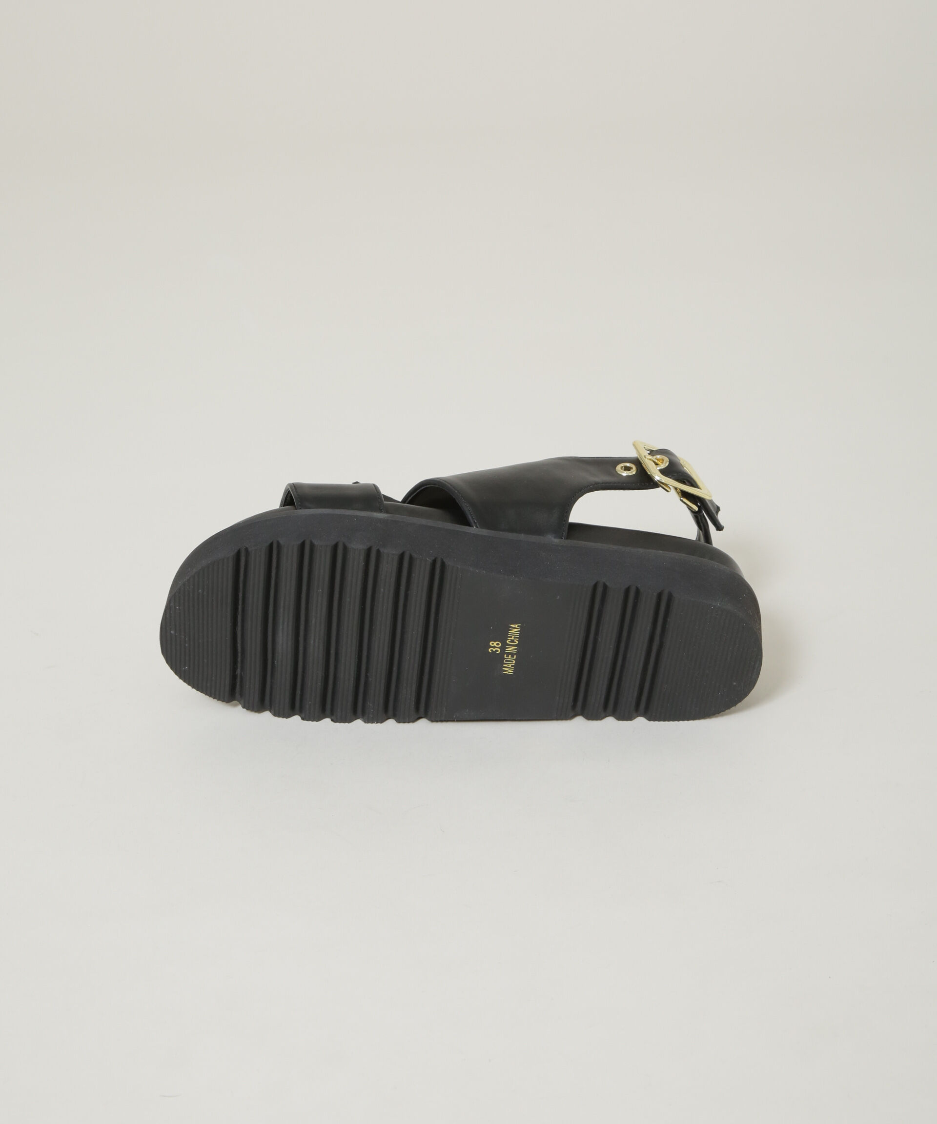 nano･universe「プラットフォームタッセルサンダル」|ビジネス・ドレスシューズ|