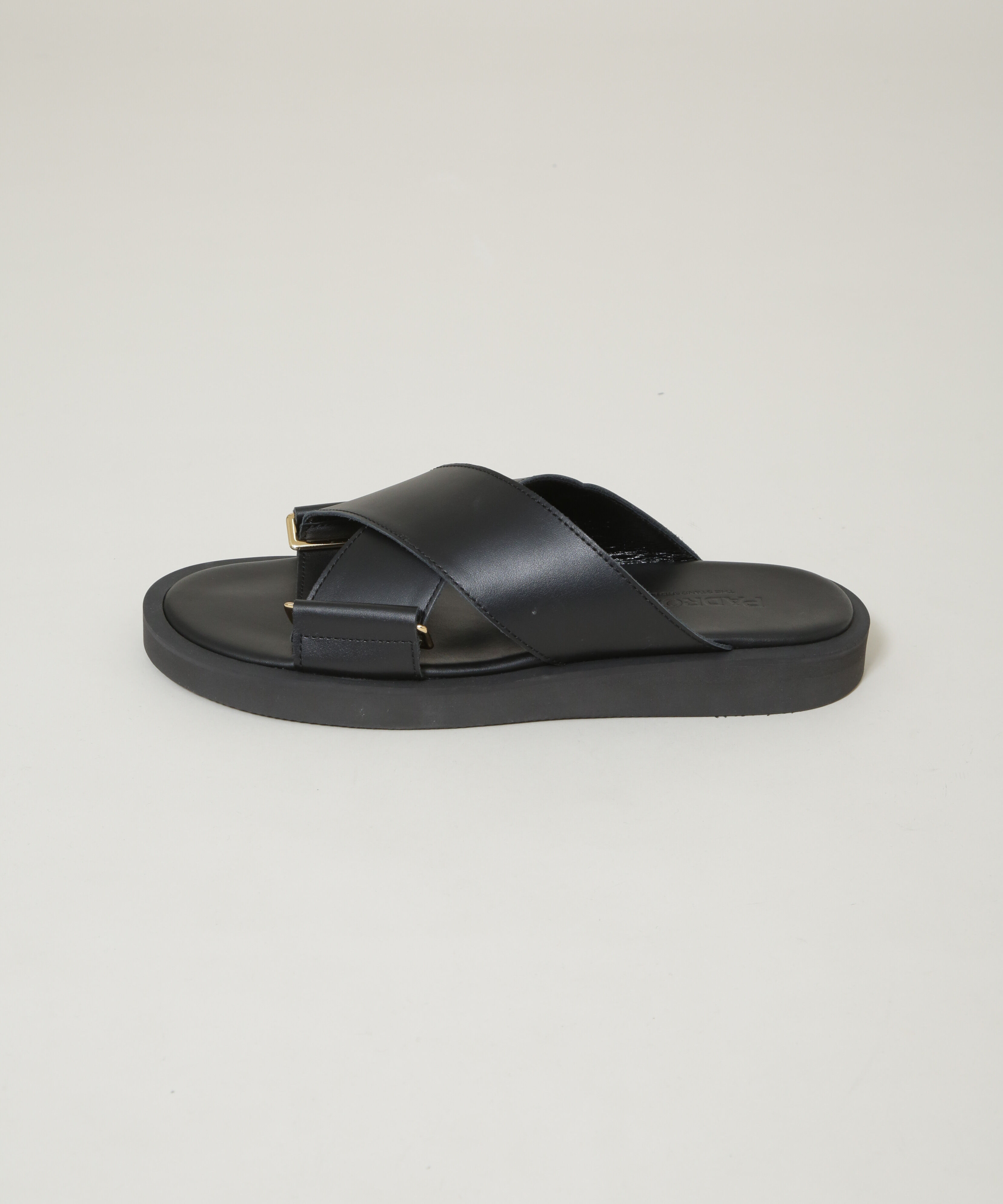 nano･universe「PADRONE THE STANDARD LINE/別注CROSS STRAP SANDAL/クロスストラップ」|サンダル|