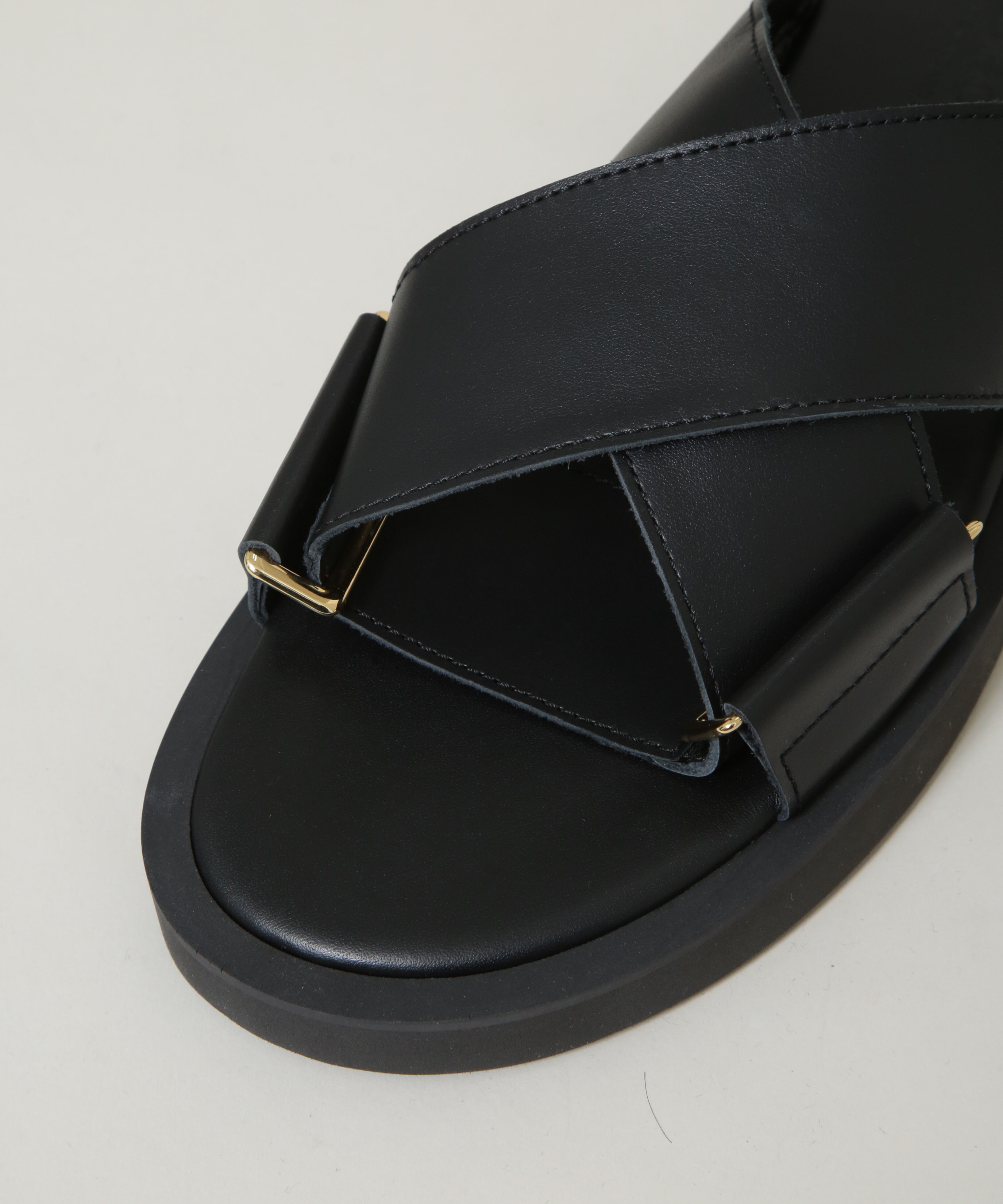 nano･universe「PADRONE THE STANDARD LINE/別注CROSS STRAP SANDAL/クロスストラップ」|サンダル|