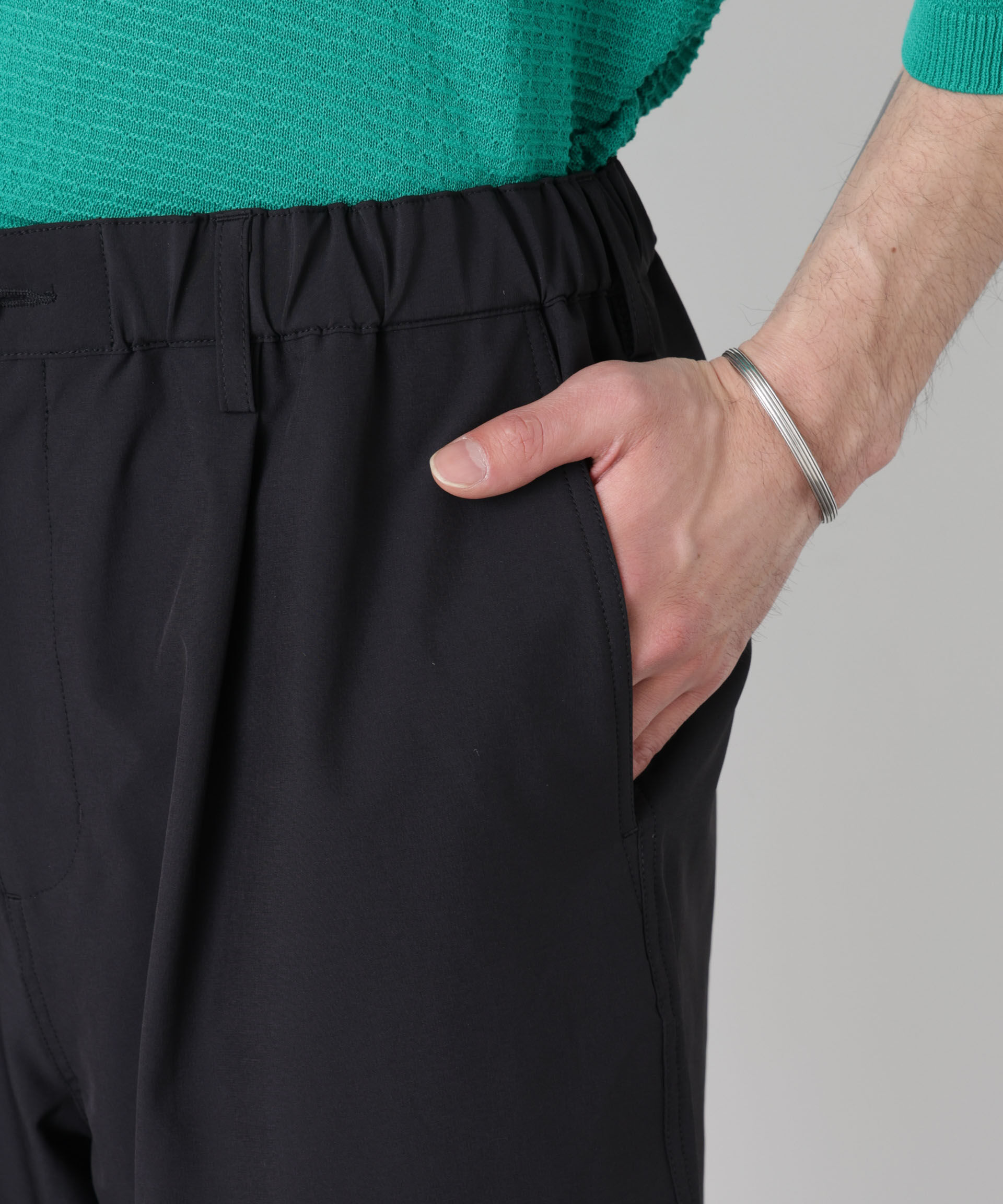 nano･universe「ライトウェイトストレッチ ショートパンツ（セットアップ可）」|チノ|