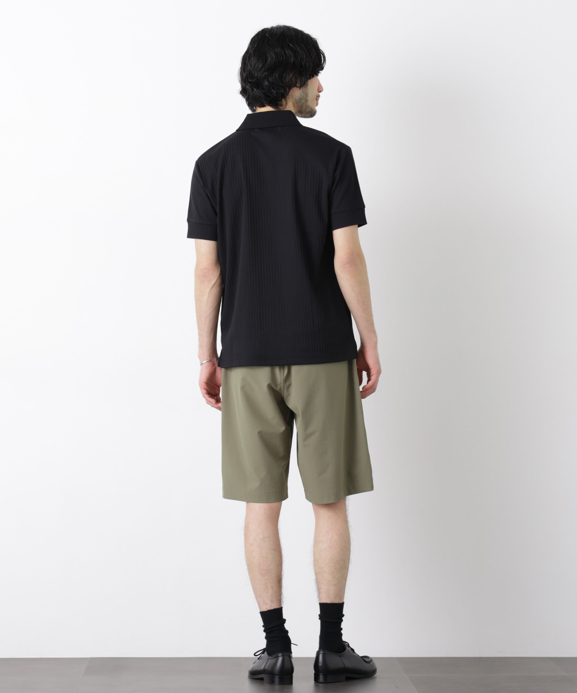 nano･universe「ライトウェイトストレッチ ショートパンツ（セットアップ可）」|チノ|